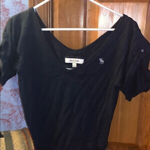 Abercrombie cropped sweater 